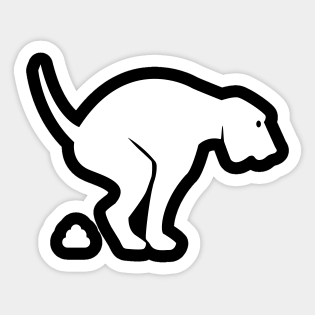 Pooping Doggo Sticker by Things & Stuff